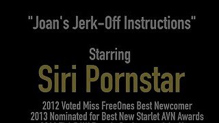 Big Business Girl Siri Pornstar Demands JOI From You!