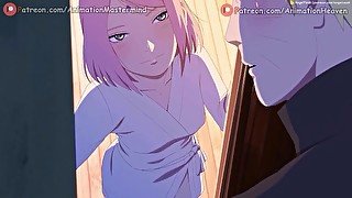 Naruto Fucking Sakura  4K