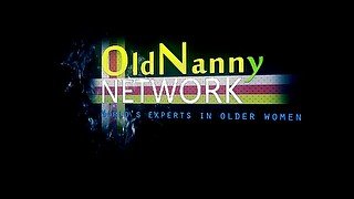 OLDNANNY - Horny mature lady got taste and got to finger her pussy while still wet