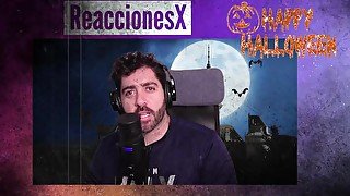 🎃TERRORIFICO HALLOWEN🎃 ⛓️Reacciono a estos monstruos folladores!!🕸️