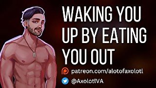 [M4F] Waking You Up By Eating You Out  Boyfriend Praise ASMR Audio Roleplay