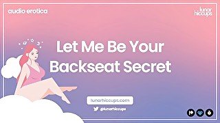 ASMR  Backseat Secret Audio Only fucking mom's fiancé in the backseat Written by u/webtalker30