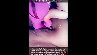 Lonely milf Snapchat masterbation