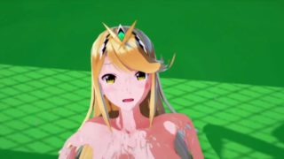 mythra Xenoblade 2 3D HENTAI 5/5