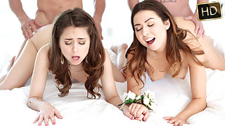 Melissa Moore And Riley Reid in Prom Night - TeamSkeet