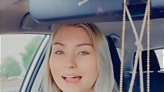 Emma Sirus Goes for A Ride And Masturbates