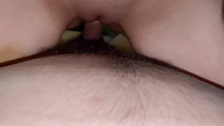 18 year old slut rides dick and begs for more