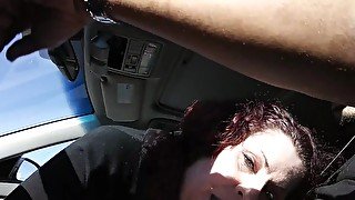 Nuggie sucking off Daddys BBC. CARFUN