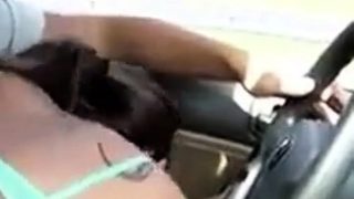 Car Blowjob and Swallow