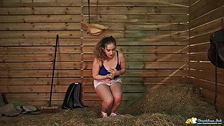 Lara in Fucked In The Barn - DownblouseJerk