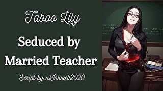 Sexy Teacher Fucks You Behind Husband's Back (Erotic Audio) (Female Orgasm)