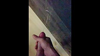 Daddy's 2 cumshots! Huge loads! (with slow-motion)