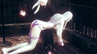 Futa Echinda fucks Emilia