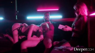 Deeper. Kayden And Kenna Fuck VIP In Strip Club Booth