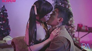 Skinny Cute Asian Girl With Sexy Cosplay Lingerie Got Fucked So Hard P1