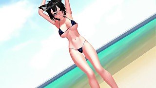 [MMD]響でふりふりマガレーニャダンス