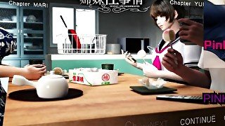 Hentai Game 性感巨乳人妻 黃油 淫蕩小遊戲 試玩 02