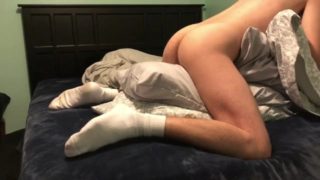 Cumshot while fucking a pleasure sleeve