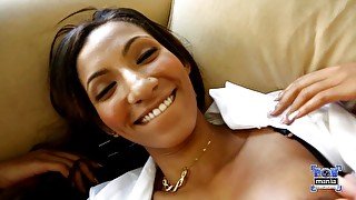 Hot POV blowjob with Sadie Santana!! POVMania!!