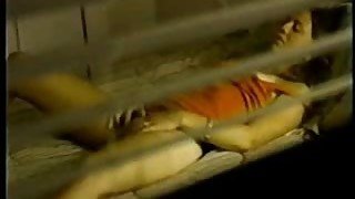 Chick slowly masturbates her clit to cum