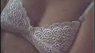 Hot authentic Indian wifey flashing tits and sucking cock