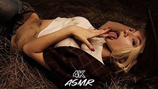 ASMR COWGIRL - LICKING FOR STRONG RELAX  SOLY ASMR