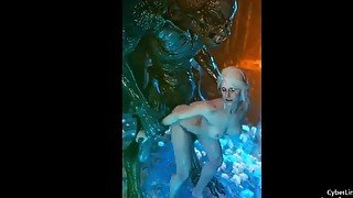 The Witcher Dezmall's Succubus Animation Forbidden Ritual ~Daemon-Girl~