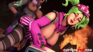 Fortnite futanari having sex with sexy hero