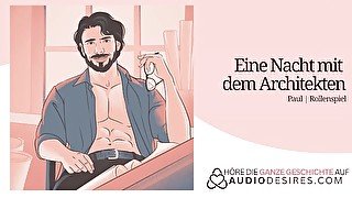 Mein Kollege legt mich über den Schreibtisch und fickt mich hart  Erotic Audio [coworkers] [risky]