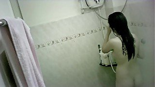 Tiny Chinese teen 18+ Bathing Spy-cam