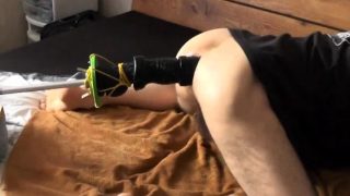 Anal Fucking Machine with long Dildo