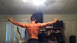 Young muscle hunk worship 1