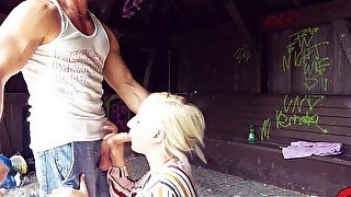 Stranger Bodo FUCKS Jana Schwarz (Average MILF) in Public hitzefrei.dating