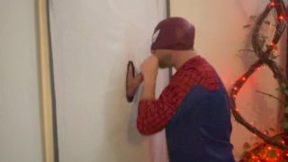 Glory Hole 4 Spiderman uses glory holes too during Lockdown