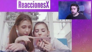 🙆Reacciono a chicas con PIEL DE PORCELANA🦄 gemidos ANGELICALES y MUY CALIENTES!🍒