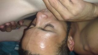 Little petite teen getting fucked by a hot  mixed guy