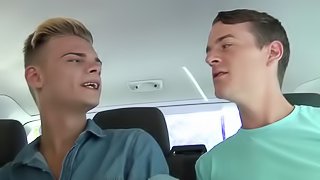 Reece Bentley and his butt buddies have anal pleasure