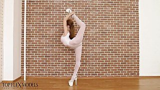 Amazing Ballerina In Stockings - Watch4Fetish