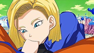 ANDROID 18 SUCKING GOKU'S COCK (DRAGON BALL HENTAI)