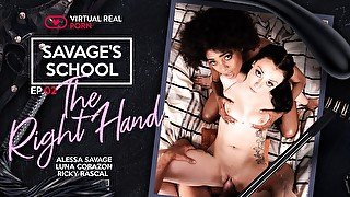 Savage’s School: The Right Hand – 02 - Alessa Savage And Luna Corazon