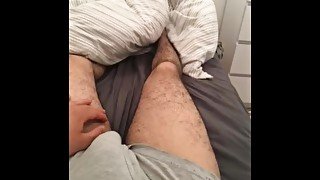 Male Hairy Legs View POV