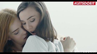 LETSDOEIT - Gorgeous teens 18+ Jia Lissa and Adel Morel First Lesbian Experience