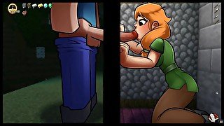 HornyCraft [Minecraft Parody Hentai game PornPlay ] Ep.16 The witch is making cum magic potion