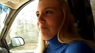 Pierced Nipples Car Handjob