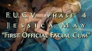 FUCVph4 Jessica May 1st official facial cum FULL SESSION