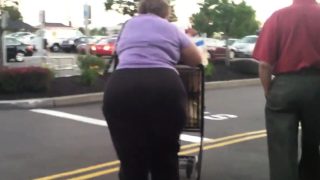 Grandma With A Big Butt At The Store