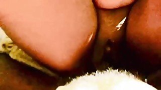 Deep strokes from slim black dick