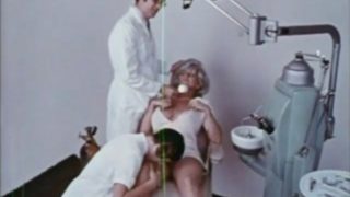 Vintage big boob dental trip