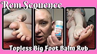 Topless Big Foot Balm Rub - Rem Sequence