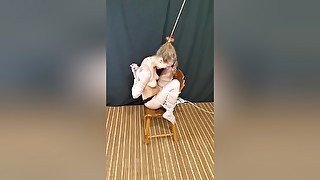 Orgasm In Chair Bondage